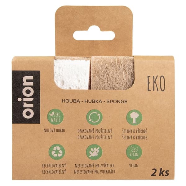 Naturlig køkkensvamp EKO 2 stk.