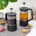 Miniatyrbillede 6 af 9: Kaffe- og testempelmaskine, glas, SORT, 650 ml