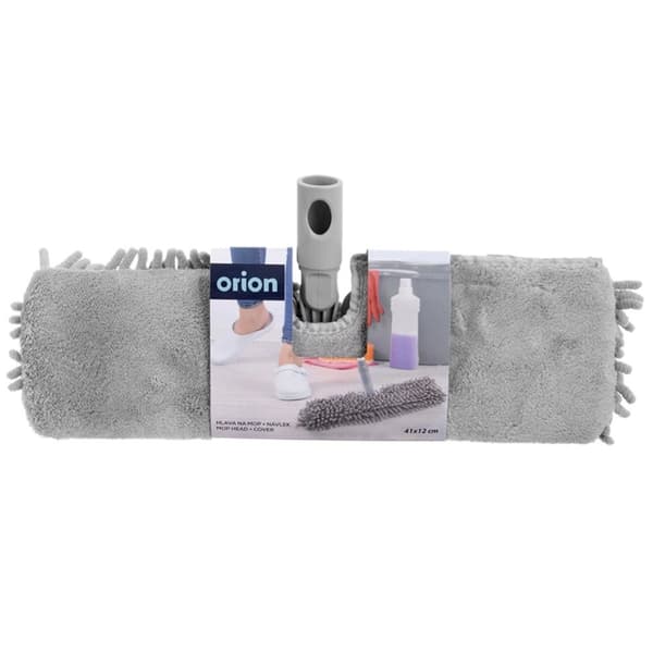 Ersättningsinsats för dubbelsidig plattmopp CLEAN SYSTEM 41x12 cm