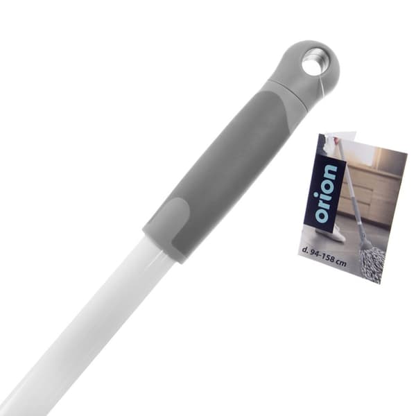 Mopp och kvast skaft stål teleskopiskt RENGÖRINGSSYSTEM 94-158 cm