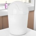 Miniatyrbild 2 av 4: Badrumssoptunna i plast vit 920 ml