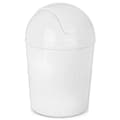 Miniatyrbild 1 av 4: Badrumssoptunna i plast vit 920 ml