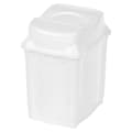 Miniatyrbild 3 av 6: Plastsoptunna vit 5 l
