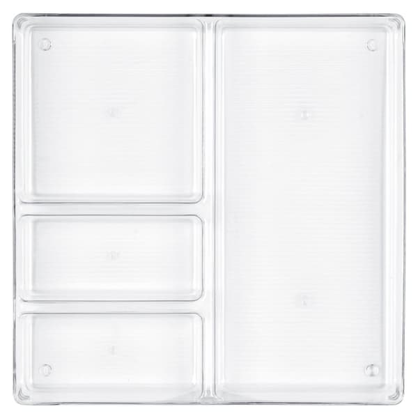 Skuffeorganisator med rum 31x31x5,5 cm