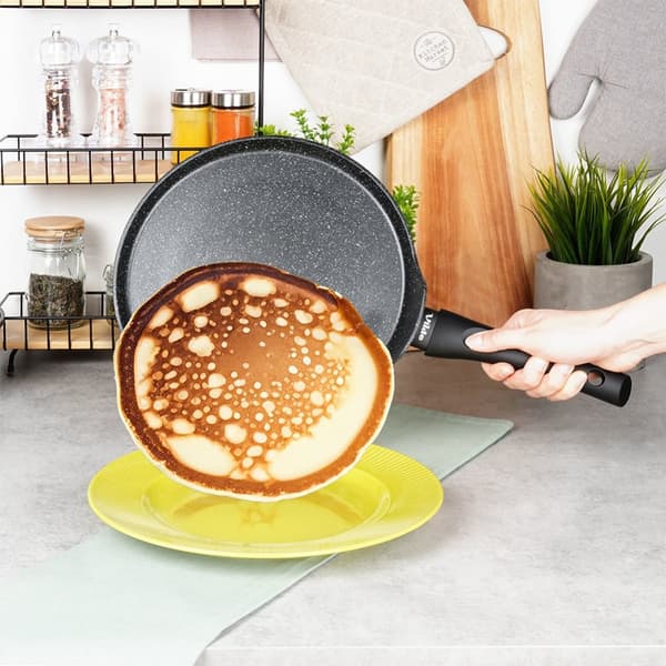 Pandekagepande granit BLACK LINE 26 cm