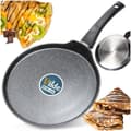 Miniatyrbillede 11 af 11: Pandekagepande granit BLACK LINE 26 cm
