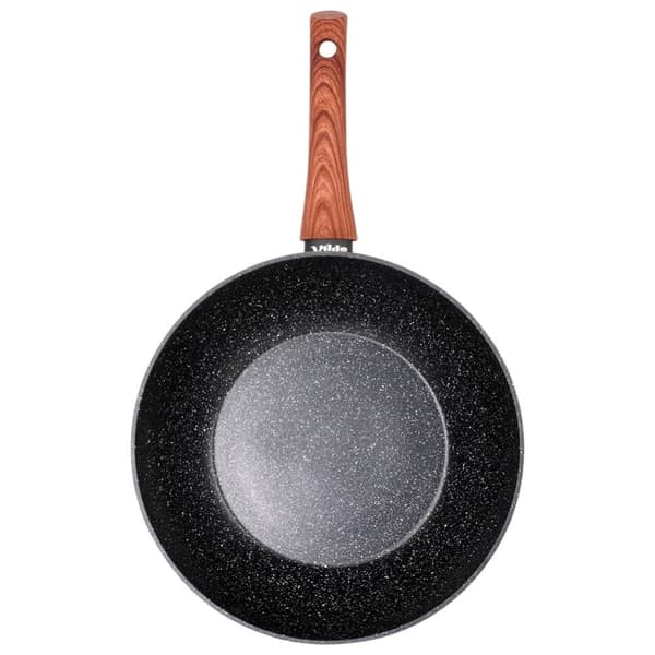 Granitt wokpanne BLACK&WOOD 28 cm