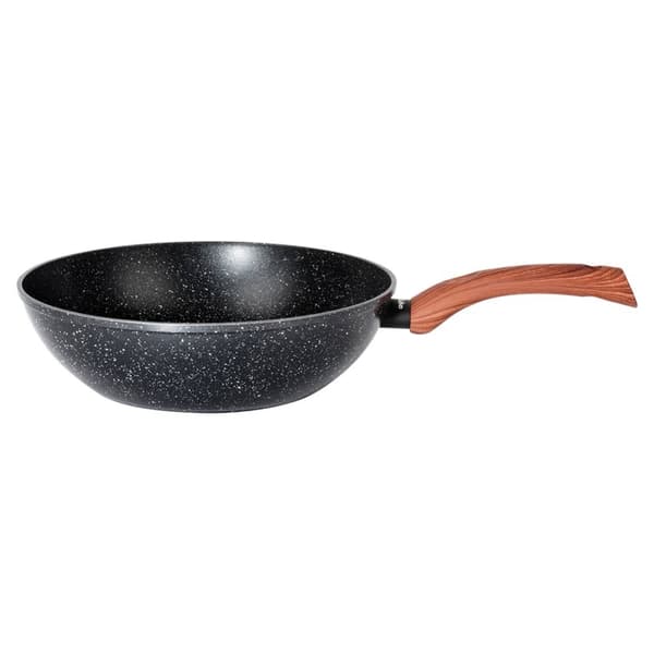 Granitt wokpanne BLACK&WOOD 28 cm