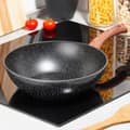 Miniatyrbilde 2 av 11: Granitt wokpanne BLACK&WOOD 28 cm