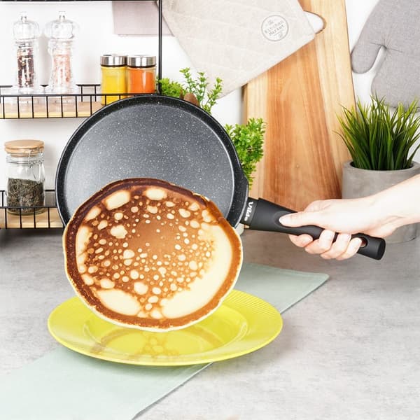 Pannekakepanne granitt BLACK LINE 24 cm