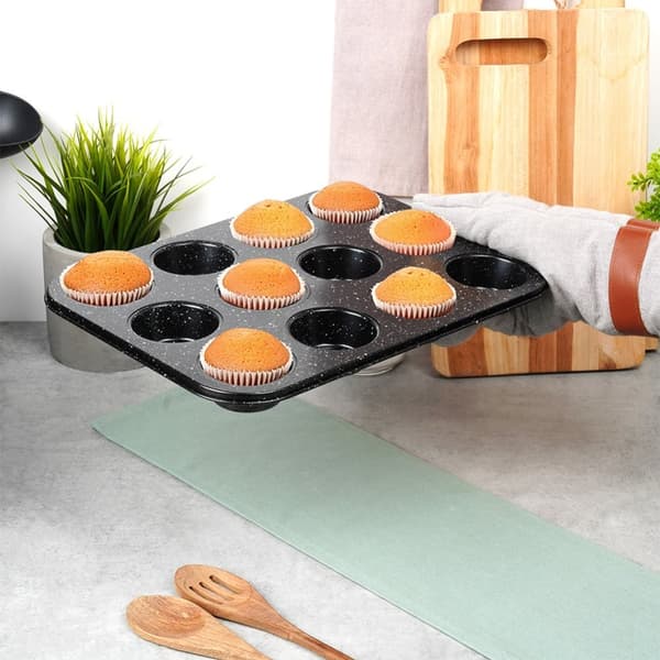 Muffinsform i granit 35x26,5 cm