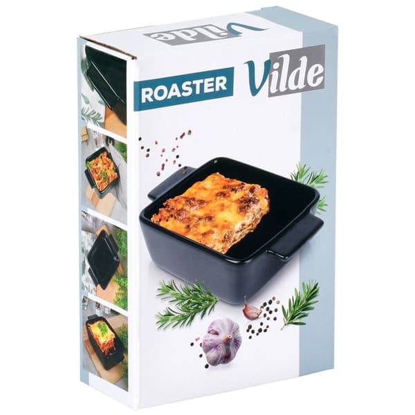 Keramisk ildfast form, sort, 350 ml