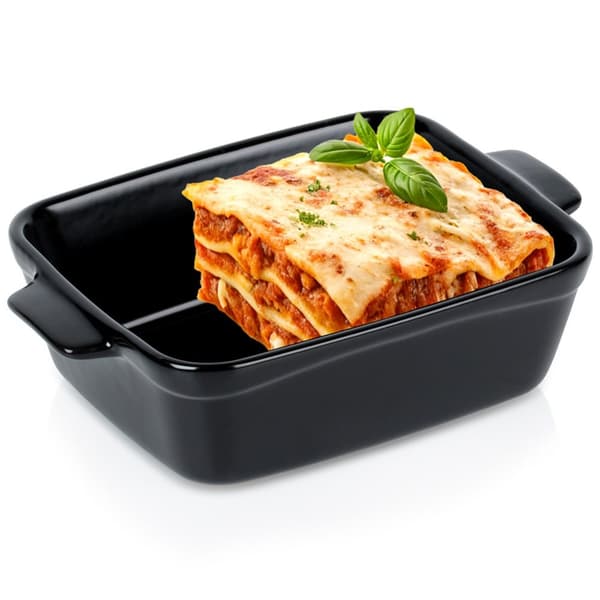 Keramisk ildfast form, sort, 350 ml