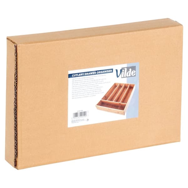 Bambus bestikkskuffinnsats 25x35 cm