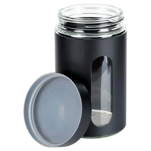 Glassbeholder for løse produkter med skrukork 1 l