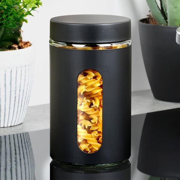 Glassbeholder for løse produkter med skrukork 1 l