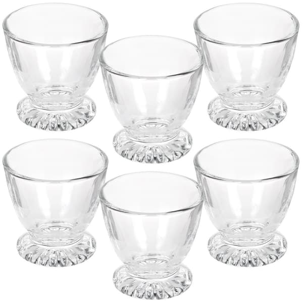 Æggeholder i glas 6 stk.