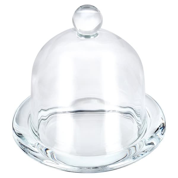 Citronbeholder af glas 9,5x9,5 cm