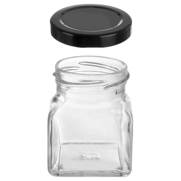 Kryddbehållare glas 120 ml
