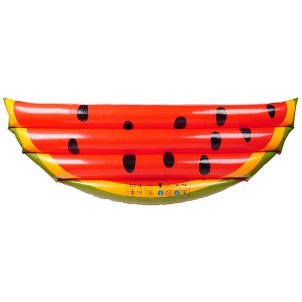Vannmelon bademadrass 174x58x13 cm