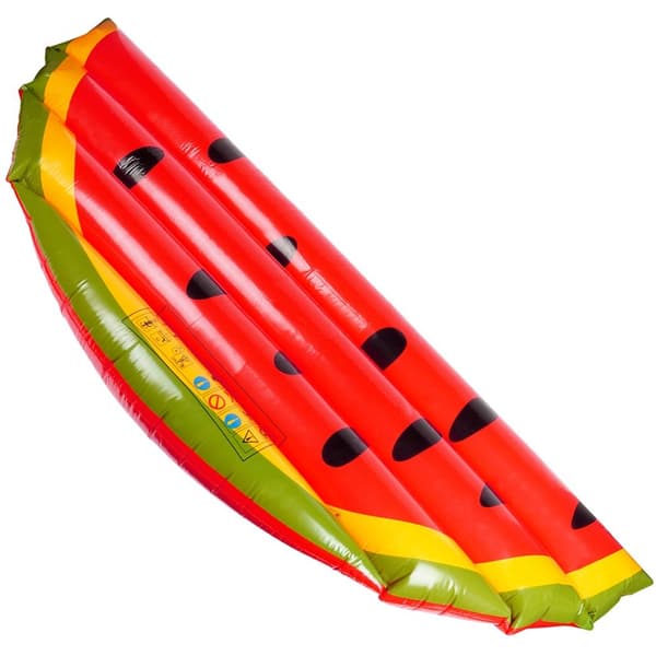 Vannmelon bademadrass 174x58x13 cm