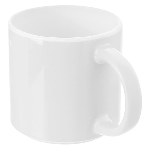 MONA vit porslinsmugg 330 ml