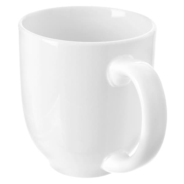 MONA vit porslinsmugg 450 ml