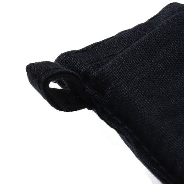 Akupressur massagemåtte med pigge sort 62x40 cm