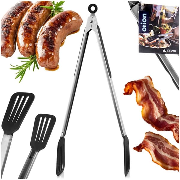 Teräksiset grillipihdit 44 cm