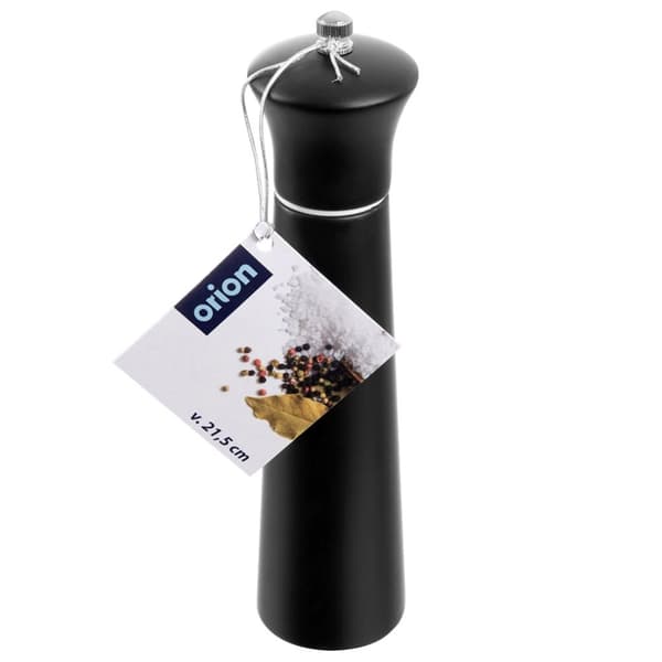 Pepper og saltkvern tre sort 21,5 cm