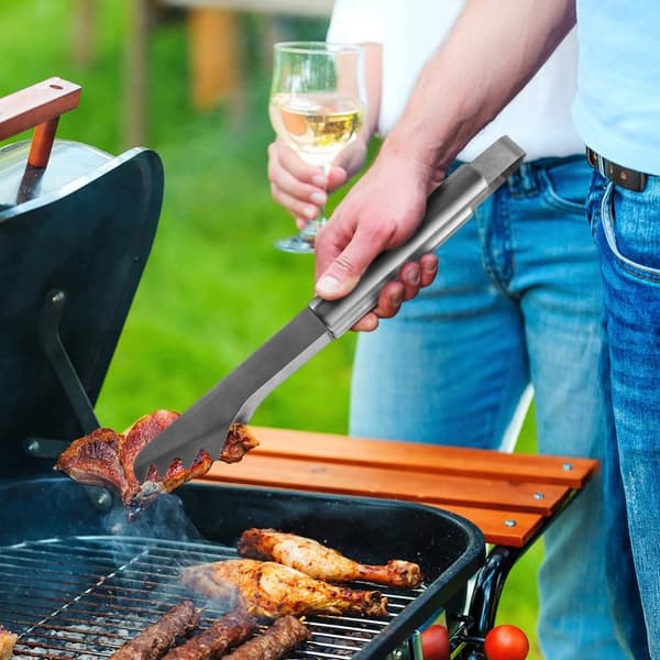 Grilltang i stål 43 cm