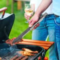 Miniatyrbillede 2 af 6: Grilltang i stål 43 cm