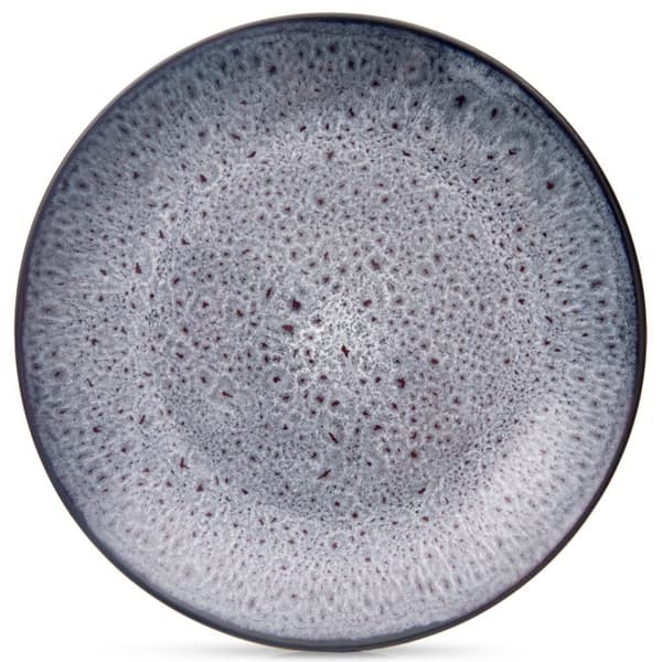 Keramisk desserttallerken lilla GLASUR 20,5 cm