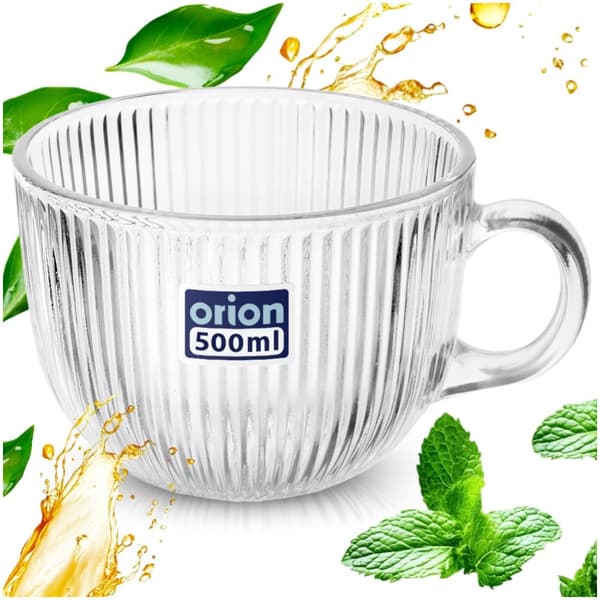 Kaffe- och teglas 500 ml
