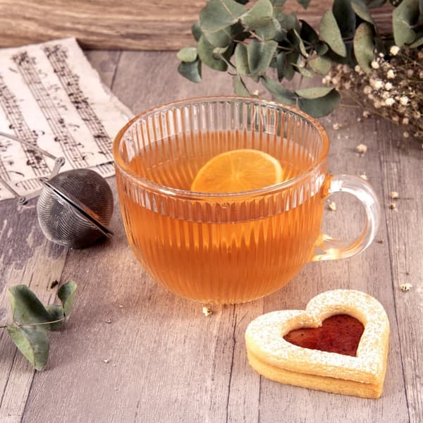 Kaffe- och teglas 500 ml