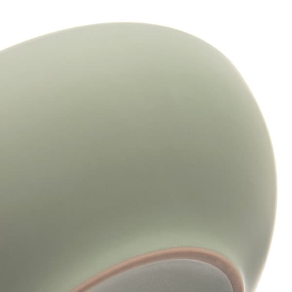 Djup keramisk mattallrik, grön, GLAZE, 20,5 cm, 900 ml