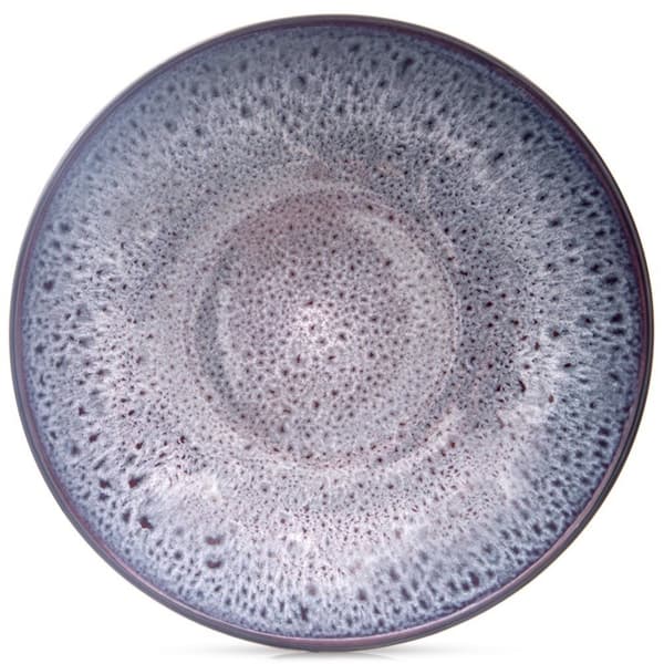 Dyp keramisk middagstallerken lilla GLAZE 20,5 cm, 900 ml