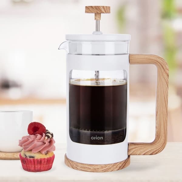 Kaffe og te stempelmaskine glas WHITELINE 650 ml