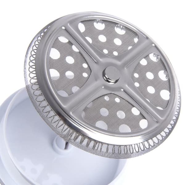 Kahvin ja teen mäntäkoneen lasi WHITELINE 400 ml