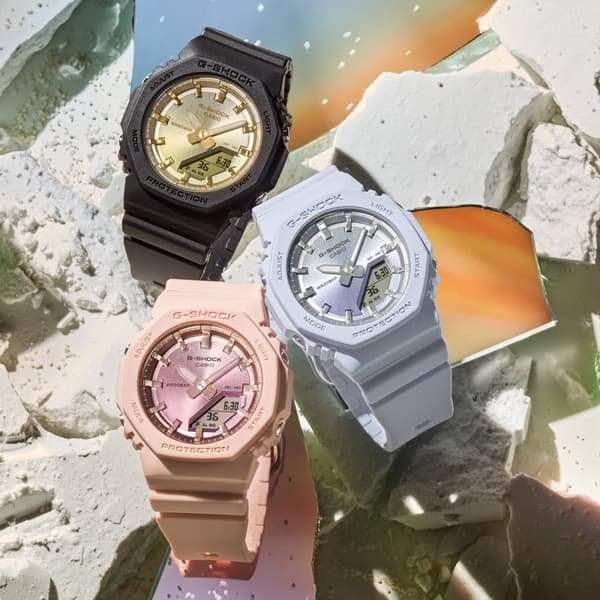 CASIO G-SHOCK Mod. OAK COMPACT SUNSET GLOW SERIE - WHITE
