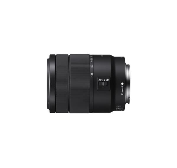 Sony E 18-135mm f/3.5-5.6 OSS-objektiivi, musta