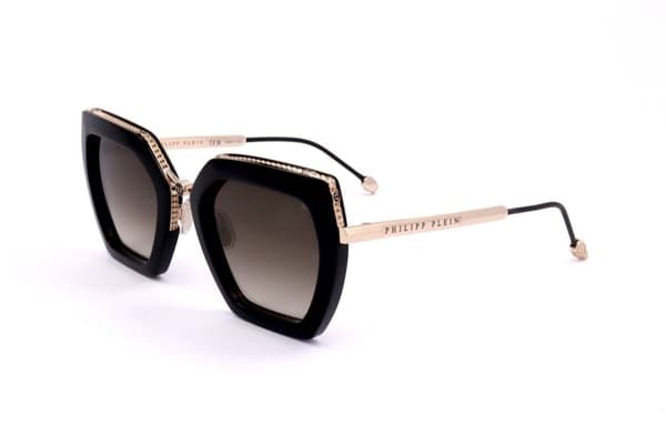 PHILIPP PLEIN SUNGLASSES Mod. SPP097S SHINY DARK BLACK