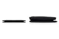 Miniatyrbillede 5 af 8: Tynd læder pung til mænd SOLIER SW11 SLIM BLACK