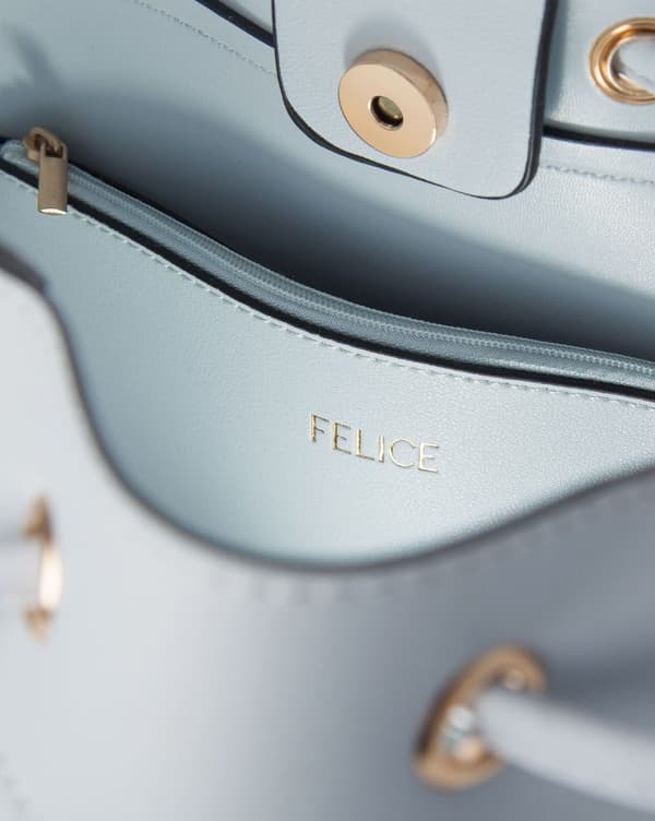 Felice FB40 lyseblå shopper bag