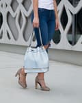 Miniatyrbilde 1 av 7: Felice FB40 lyseblå shopper bag