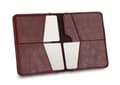 Miniatyrbillede 2 af 8: Tynd læder pung til mænd SOLIER SW10 SLIM bordeaux