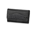 Miniatyrbilde 2 av 4: Solier P17 Black Snake Leather Dame-lommebok