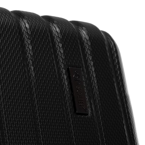 Middels hard reisekoffert ABS M 22' STL902 svart