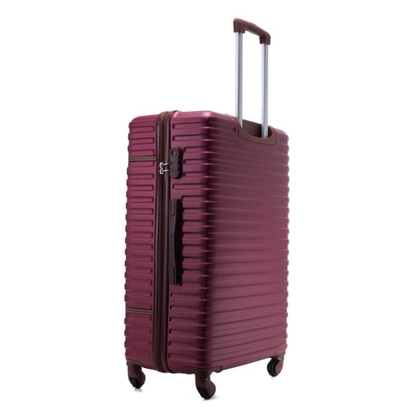 Medium hård rejsekuffert ABS M 22' STL957 bordeaux