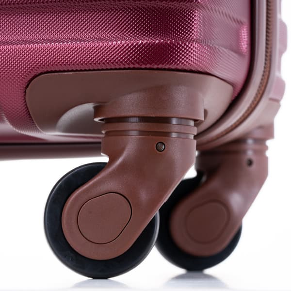 Medium hård rejsekuffert ABS M 22' STL957 bordeaux